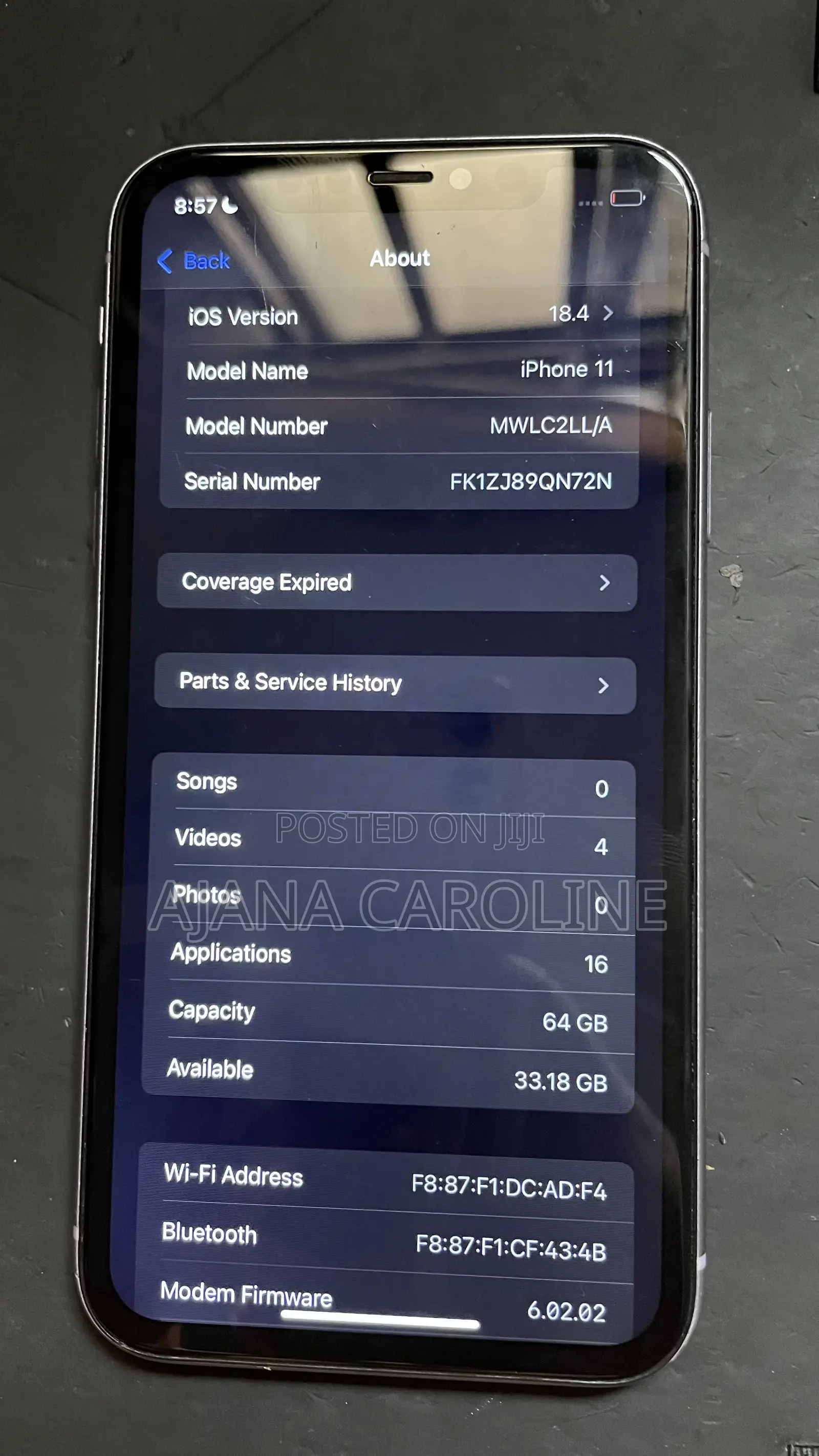 Apple iPhone 11 64 GB Purple