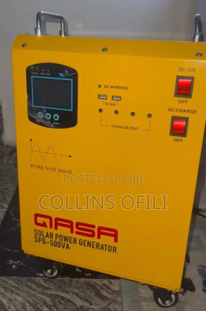 Qasa 500v 300watts Solar Generator 2 Months Used