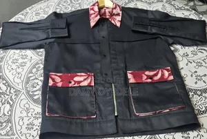 Stylish Adire Jacket-Unisex African Print Jacket