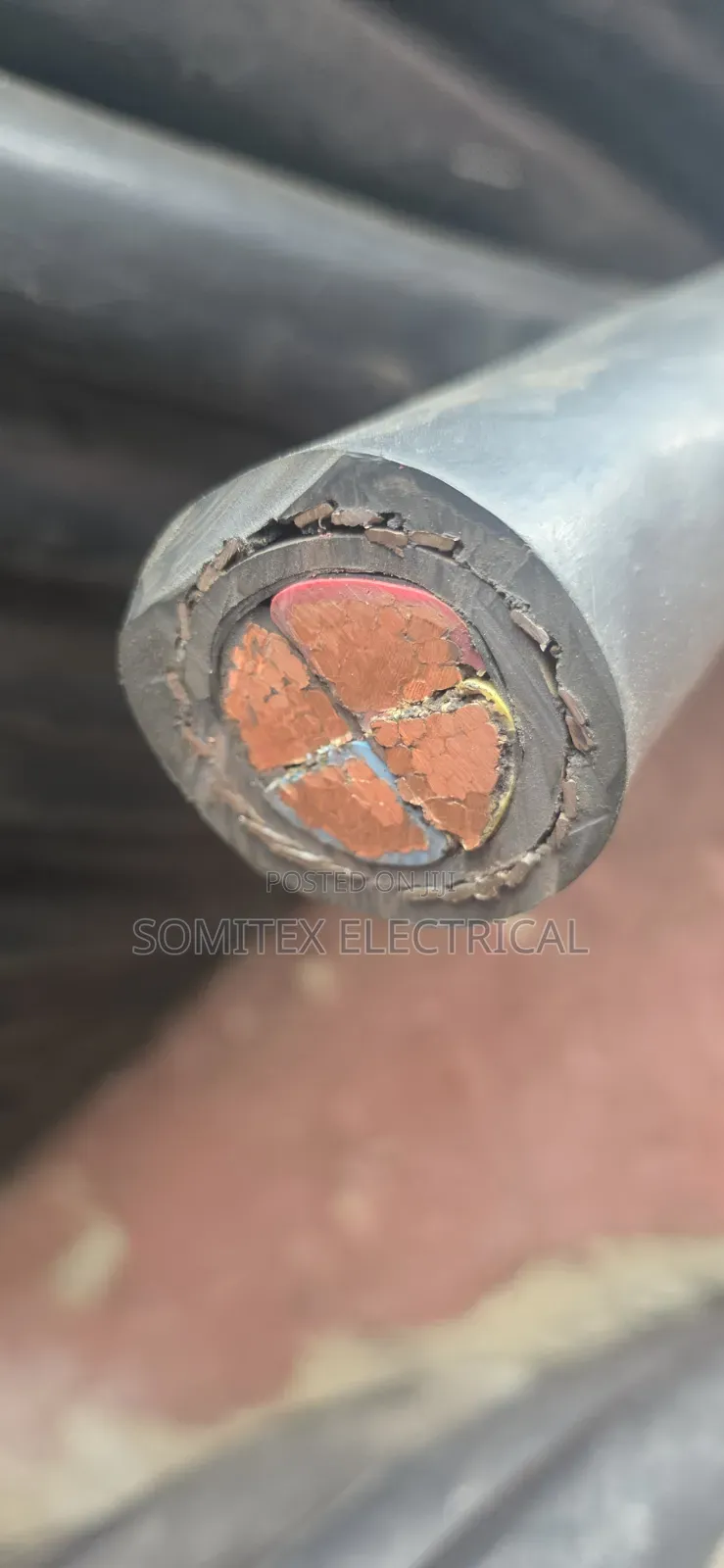 95mmx4core Non Amoured Nigerchin Cable
