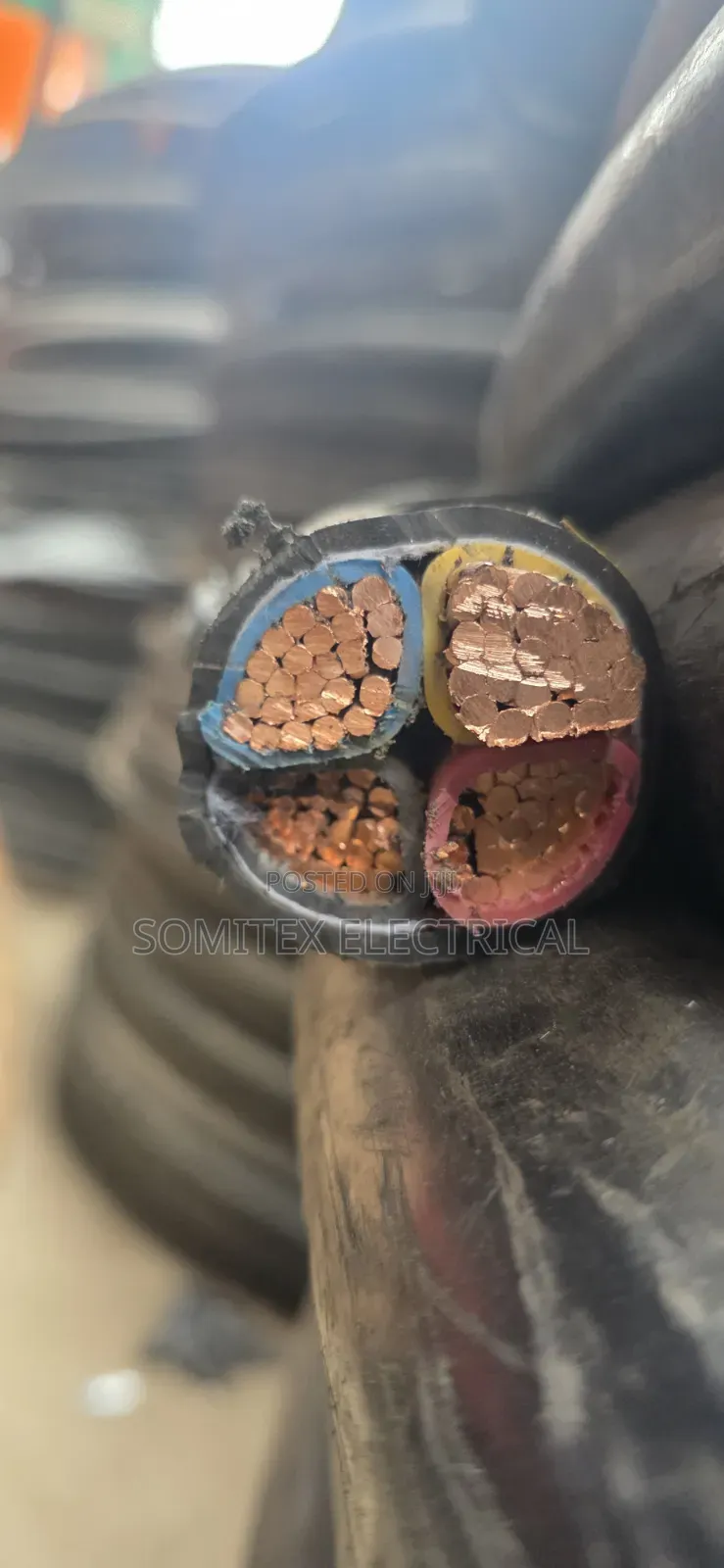 95mmx4core Non Amoured Nigerchin Cable