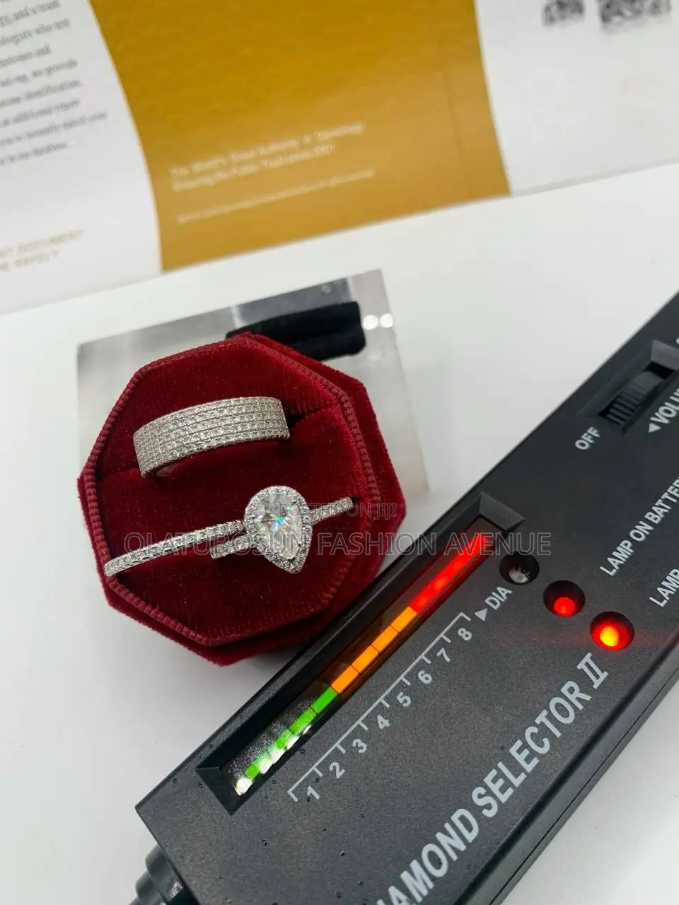 VVS Moissanite Diamond Ring