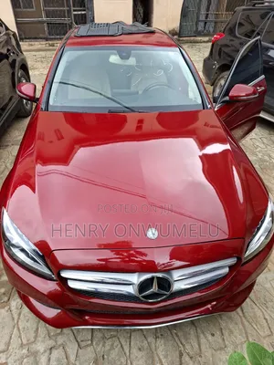 Mercedes-Benz C300 Luxury 4Matic Sedan AWD (2.0L 4cyl 7A) 2016 Red