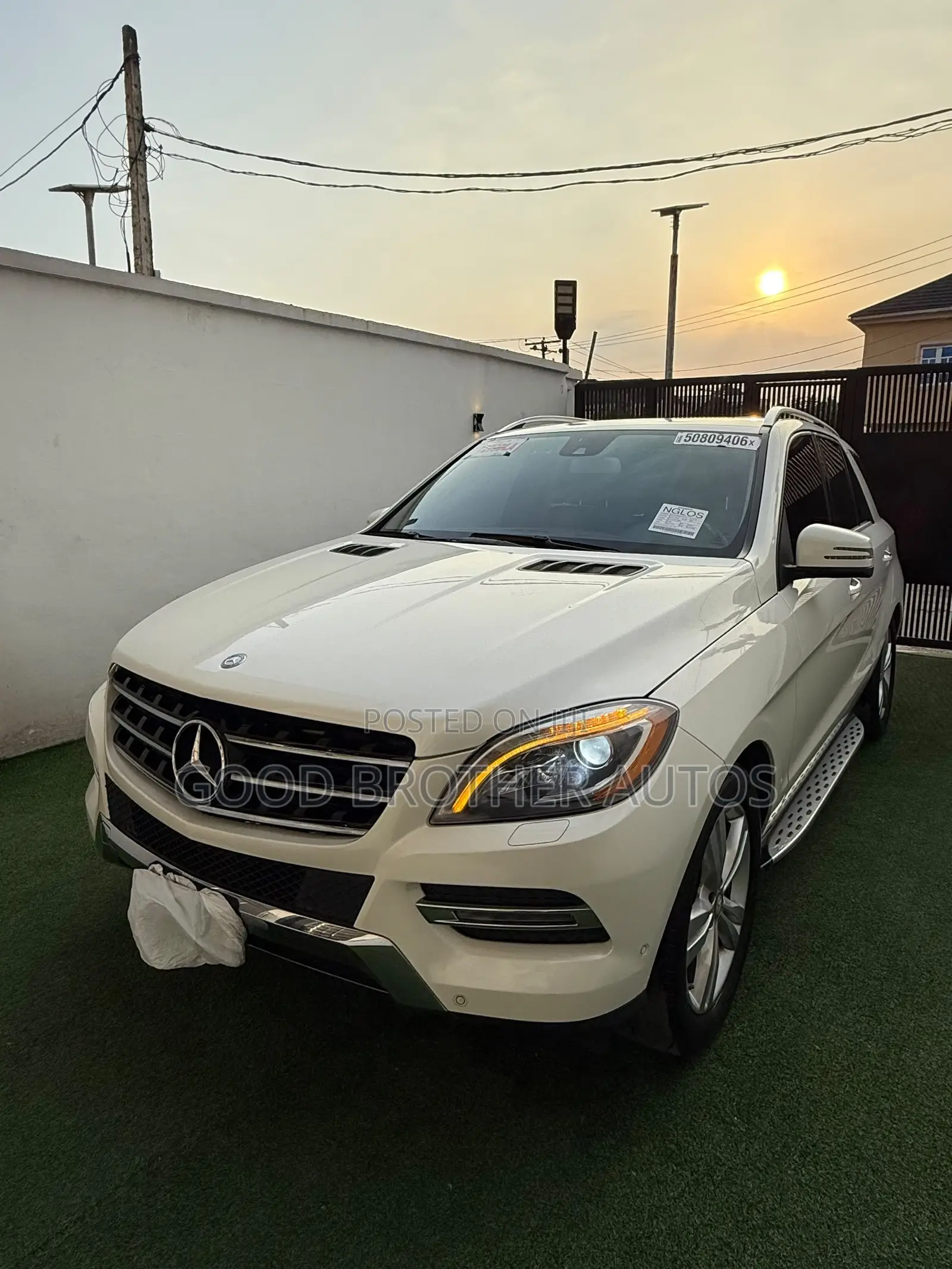 Mercedes-Benz M Class ML 350 4Matic 2013 White