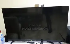 2 Month Television Scanfrost Goggle TV and 3 Hisense Speaker