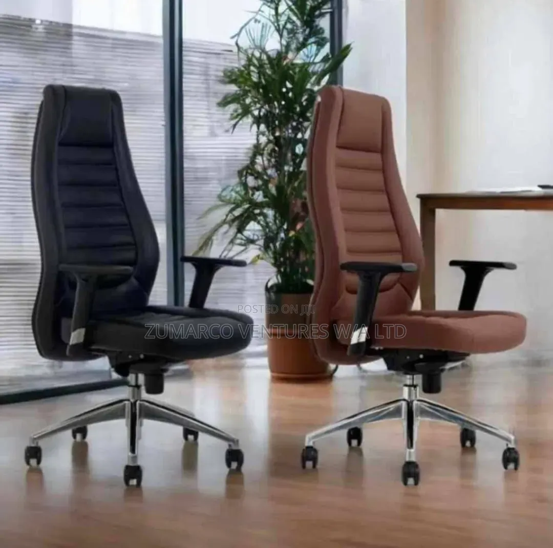 Fine Leather Executive Office Chair
