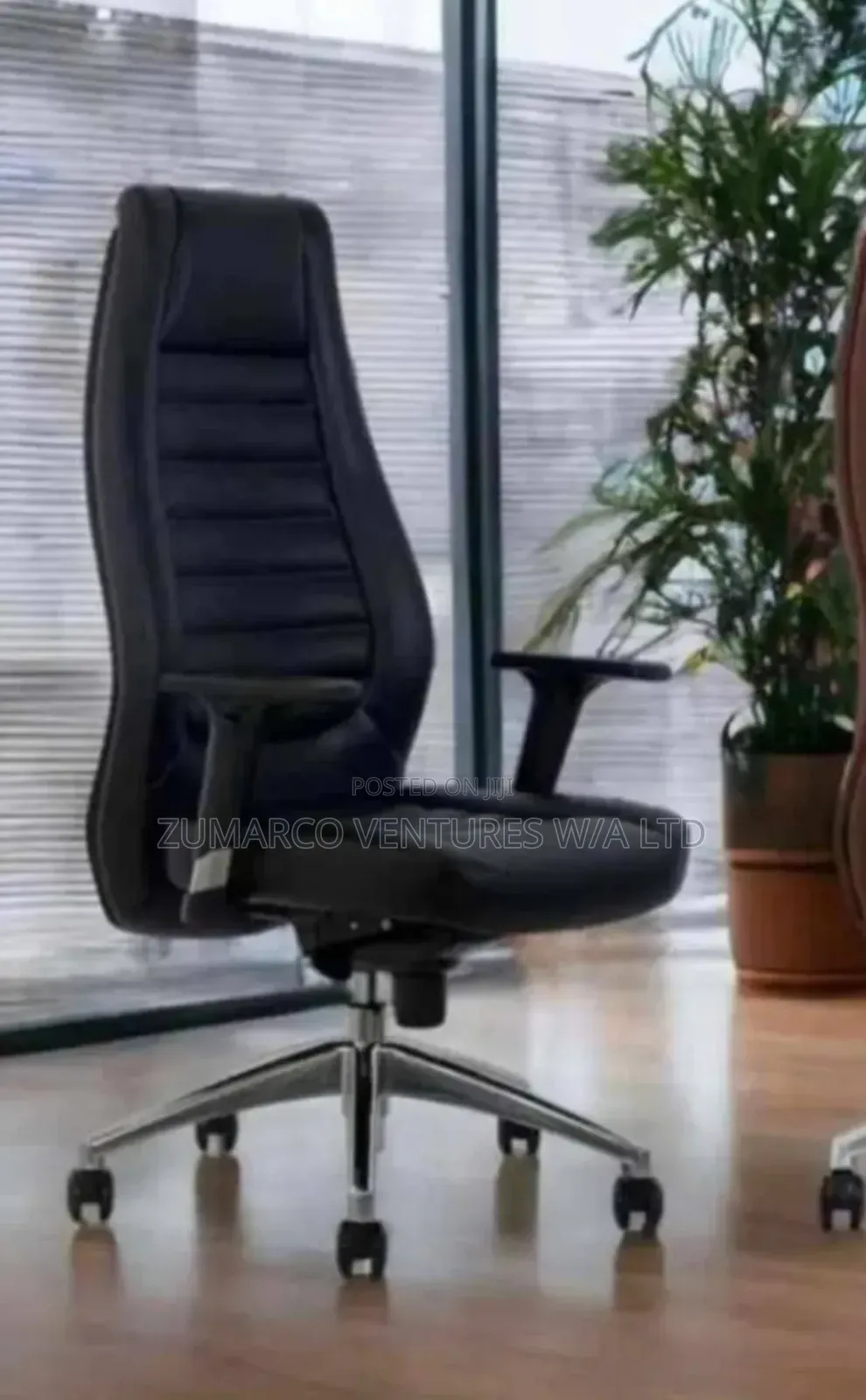 Fine Leather Executive Office Chair