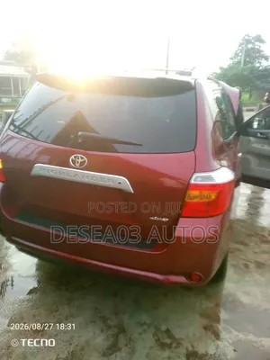 Toyota Highlander Limited 2008 Red