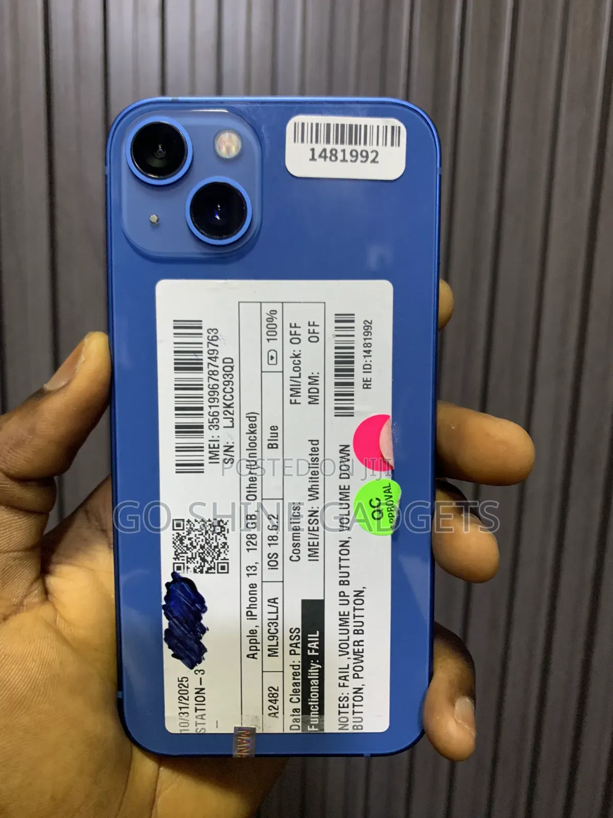 Apple iPhone 13 128 GB Blue