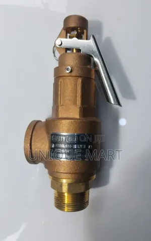 1-1⁄4" Brass Safety Valve (Manual). 10Bar