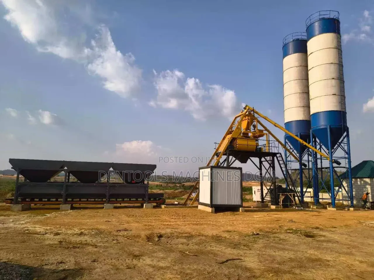 Automatic Batching Plant 50 Cubic