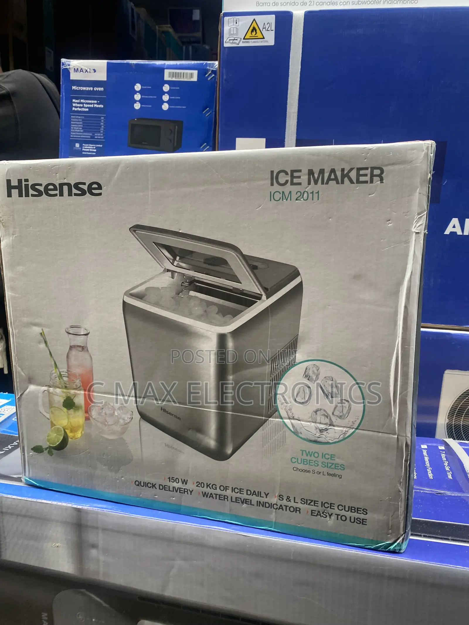 Hisense ICM 2011 Ice Maker 20KG Daily