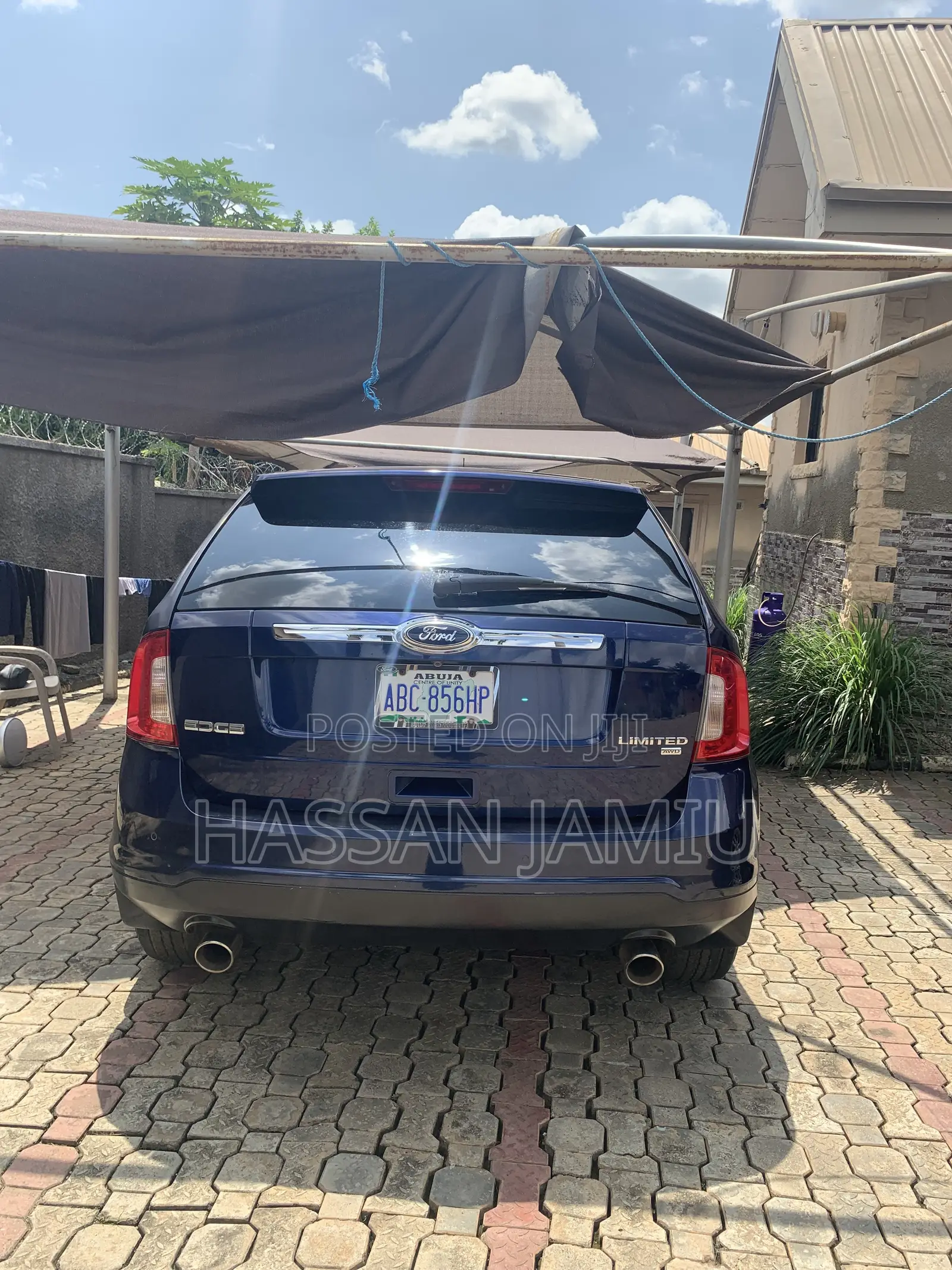 Ford Edge 2012 Blue