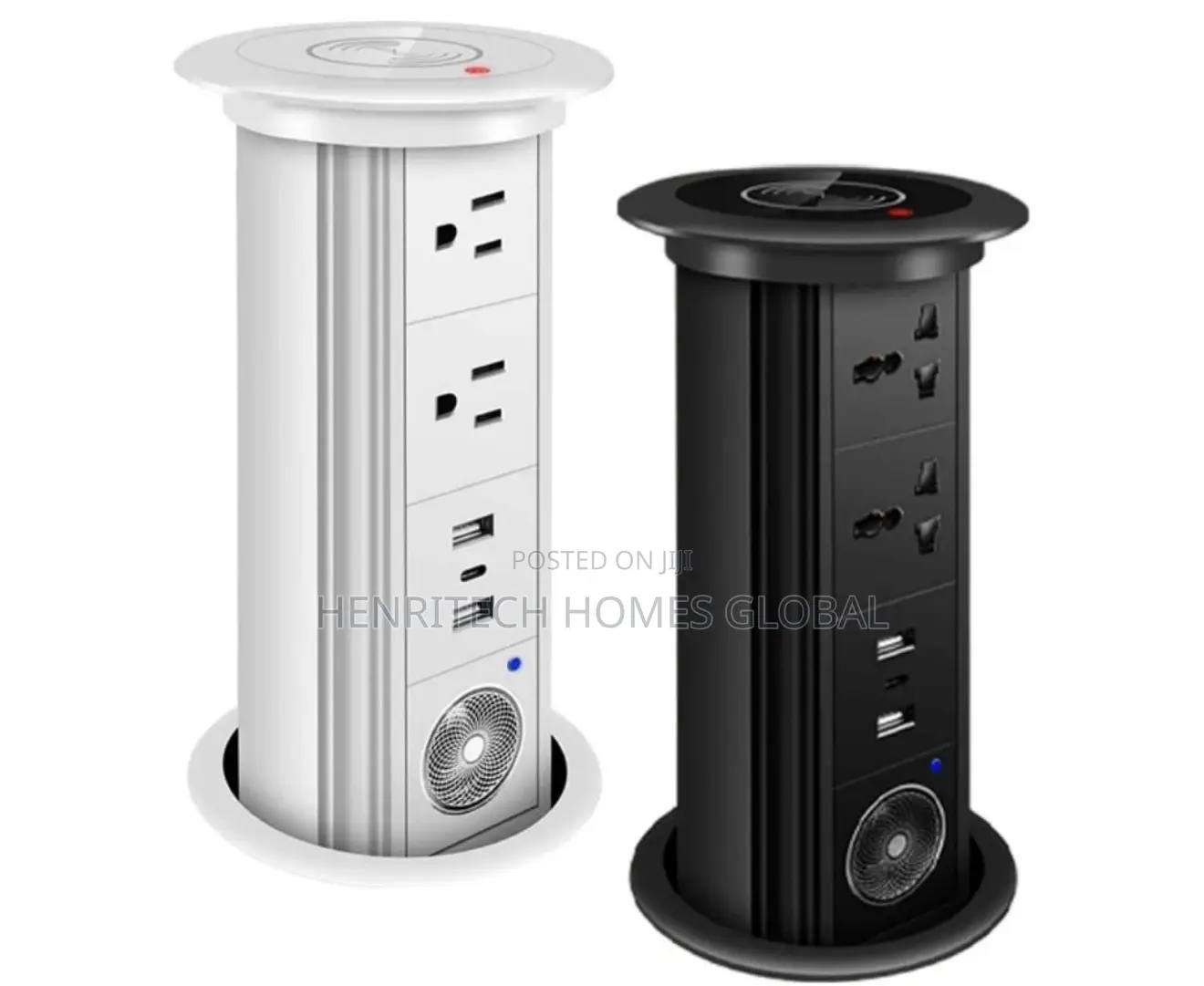 Auotomatic Pop Up Wireless Charger -Multiple Socket/Bluethooth Speaker