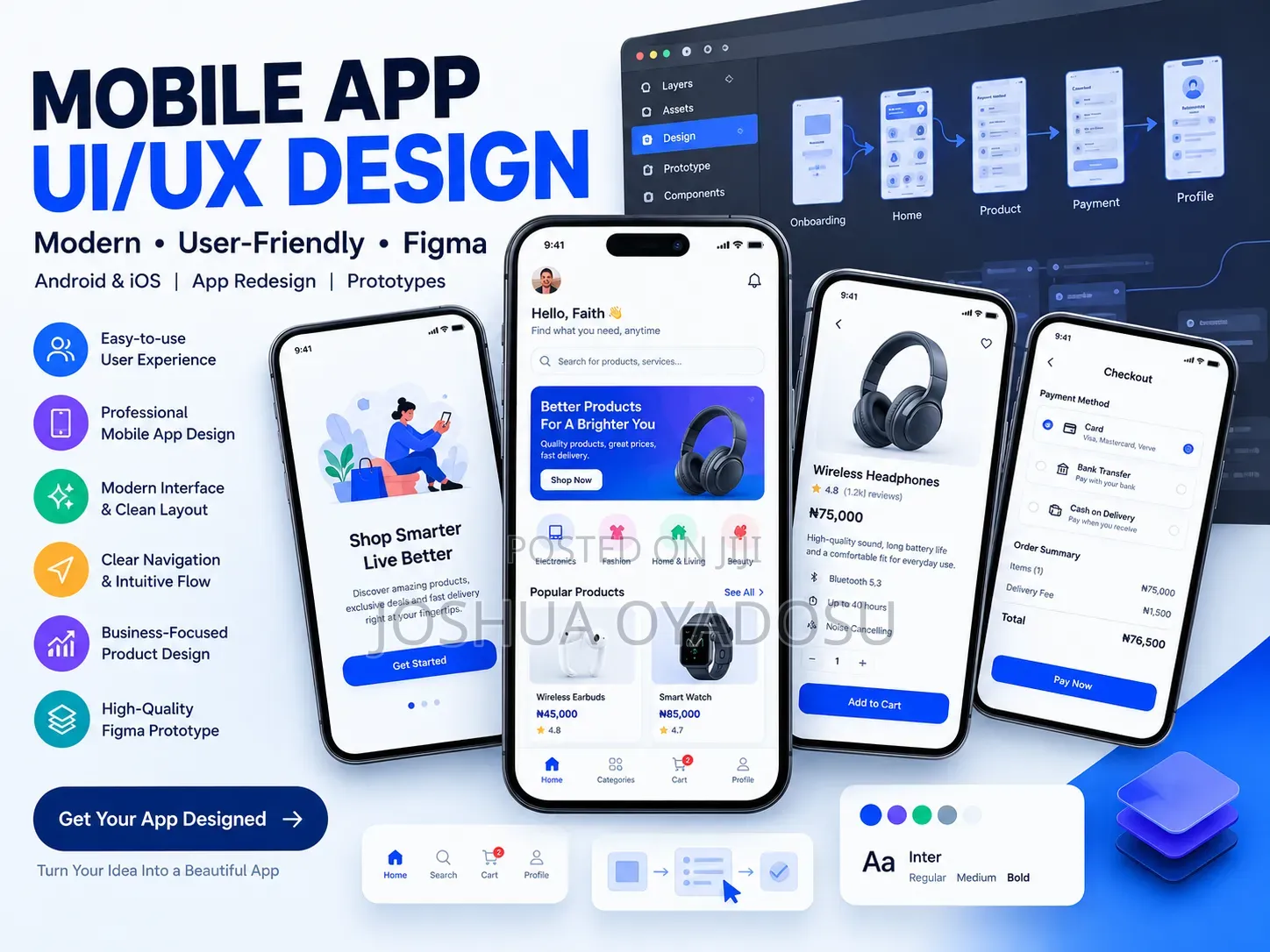 Mobile App UI/UX Design