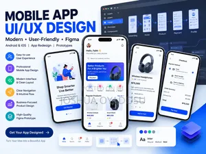 Mobile App UI/UX Design