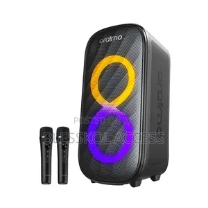 Oraimo SpaceBox Max 200W Auracast SpaceBox Max & 2 Wireless Microphone