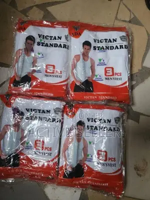 3 in 1 All White Singlet