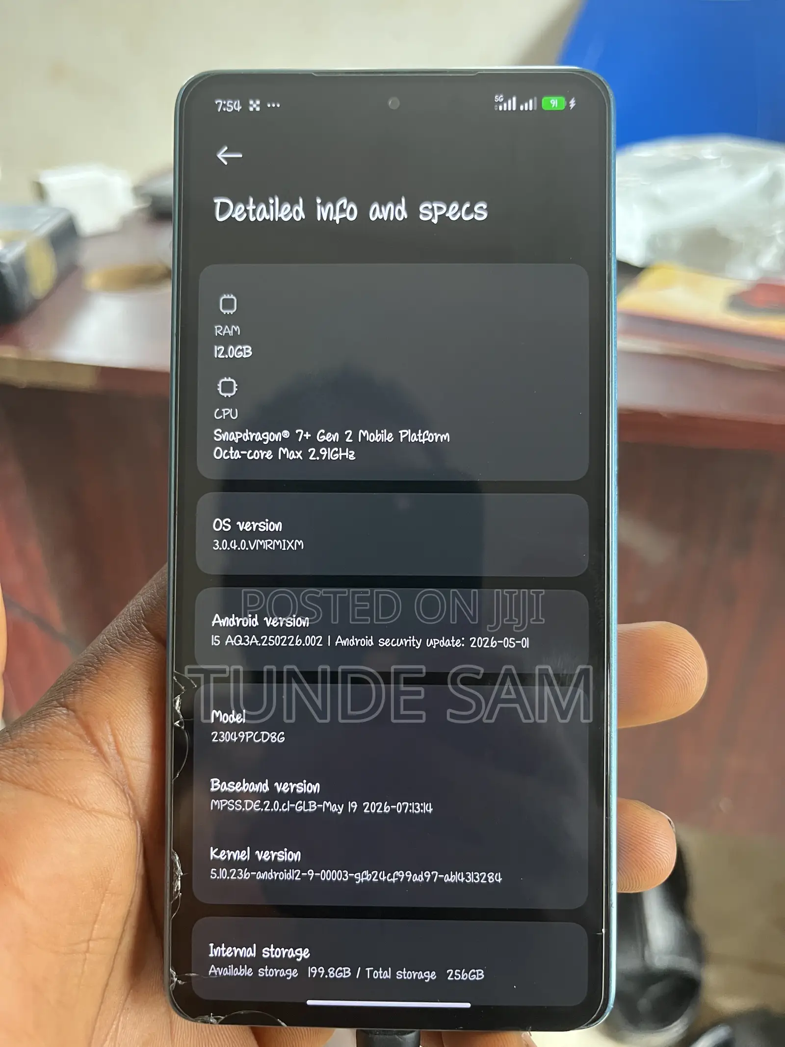 Xiaomi Poco F5 256 GB Blue