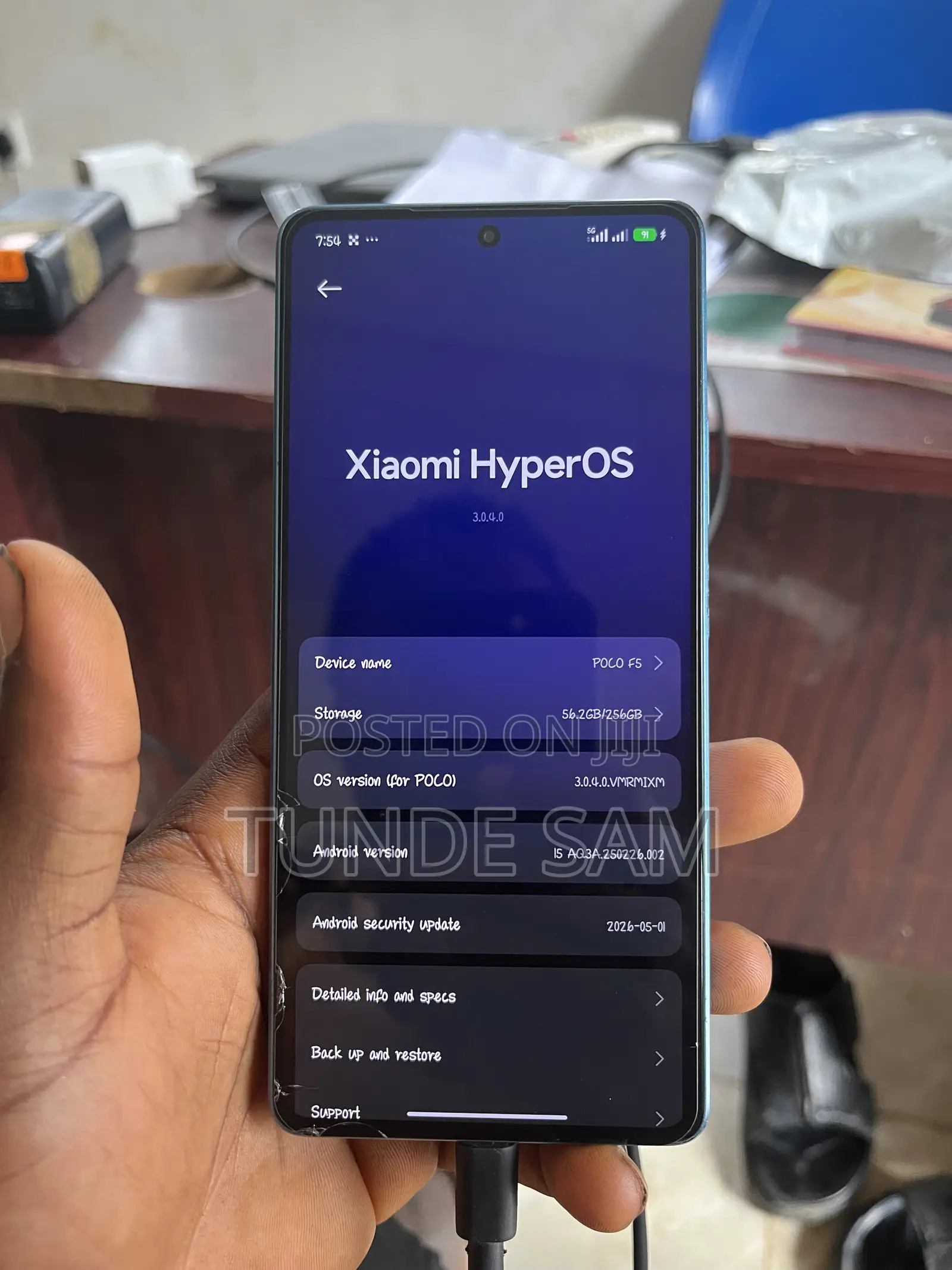 Xiaomi Poco F5 256 GB Blue