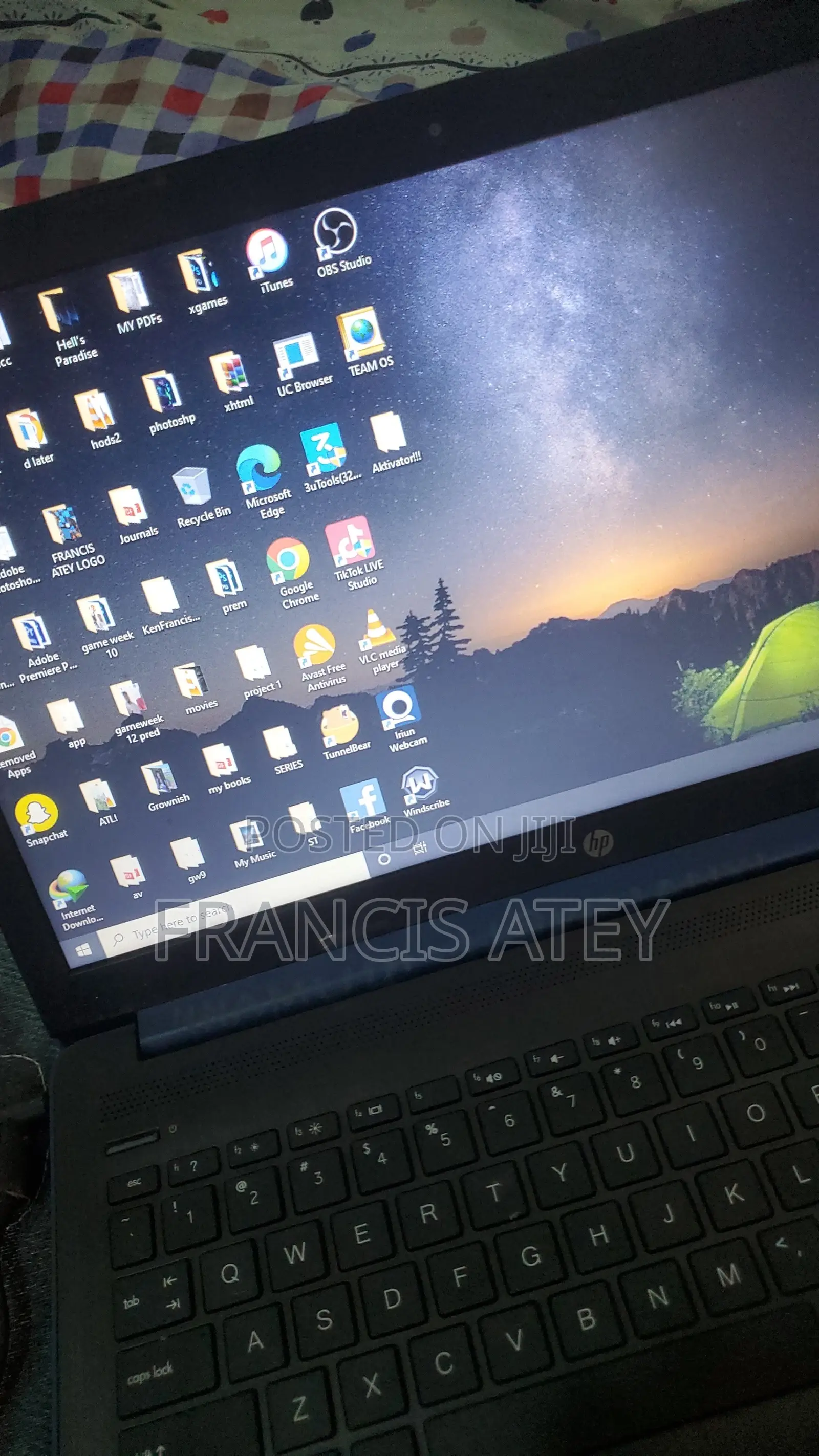 Laptop HP 8GB Intel Core i5 SSD 1T