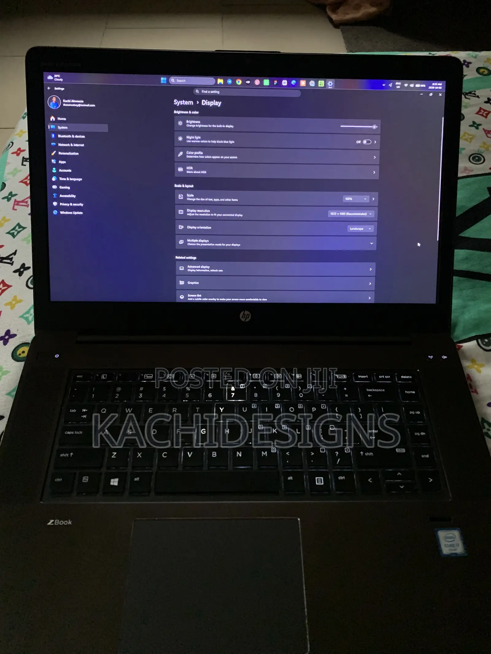 Laptop HP ZBook Studio G3 16GB Intel Core i7 SSD 256GB