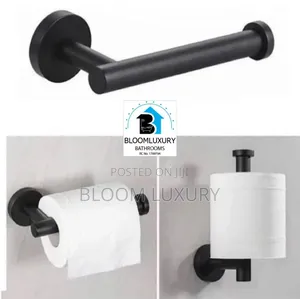 Matte Black Tissue Holder