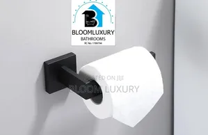 Matte Black Tissue Holder