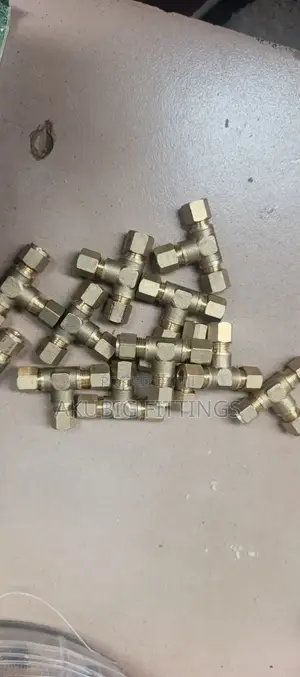 6mm Brass Compression Union Tee Fittings