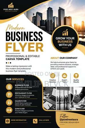  Professional Flyer, Poster & Graphic Design Services