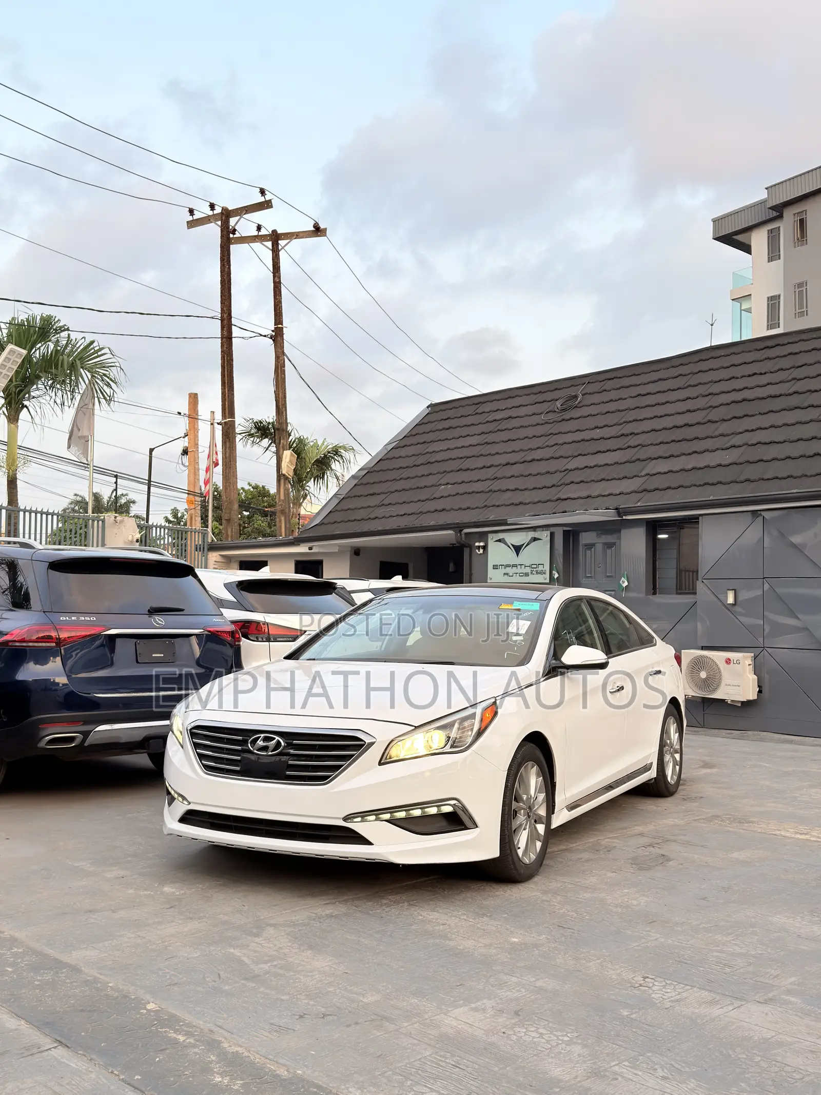 Hyundai Sonata 2015 White