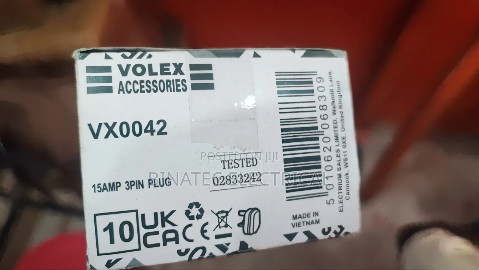 Original 15a Volex Plug
