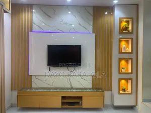 Modern Luxury TV Wall Unit & Entertainment Console