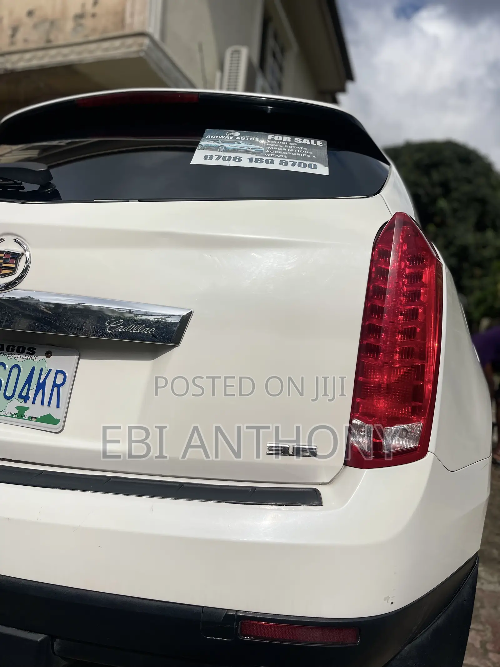 Cadillac SRX 3.6 AWD 2013 White