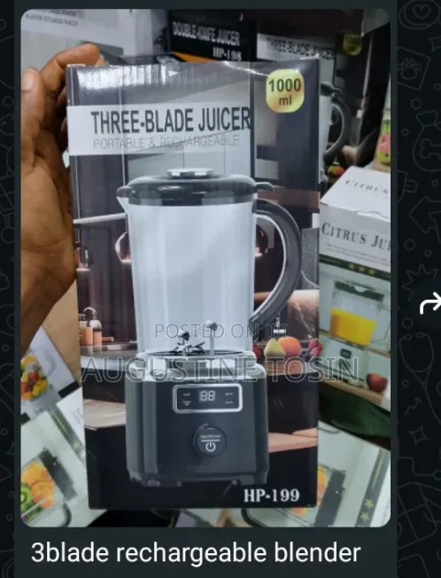 Rechargeable Blender
