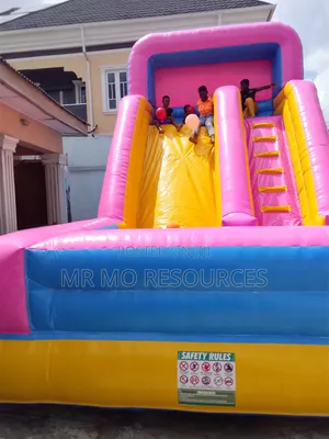Bouncy Castle and Slide