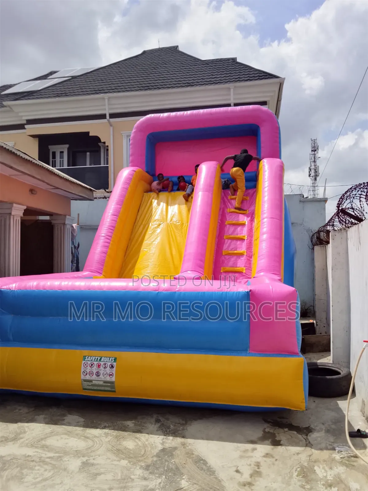 Bouncy Castle and Slide