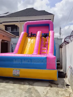Bouncy Castle and Slide