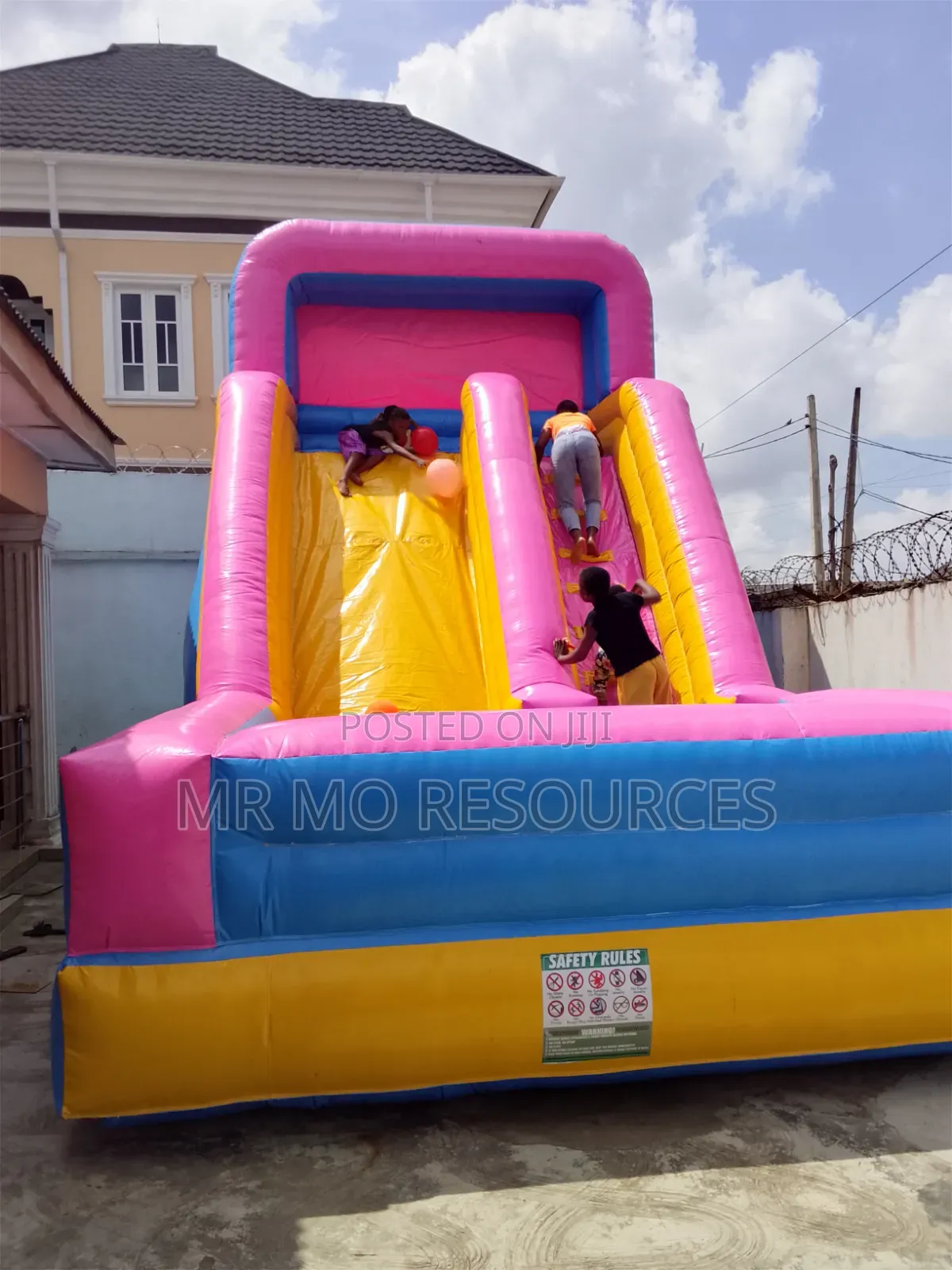 Bouncy Castle and Slide