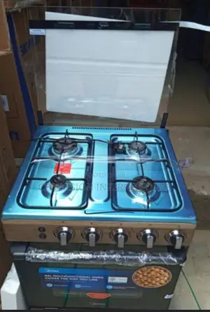 Midea 4-Burner Standing Gas Cooker