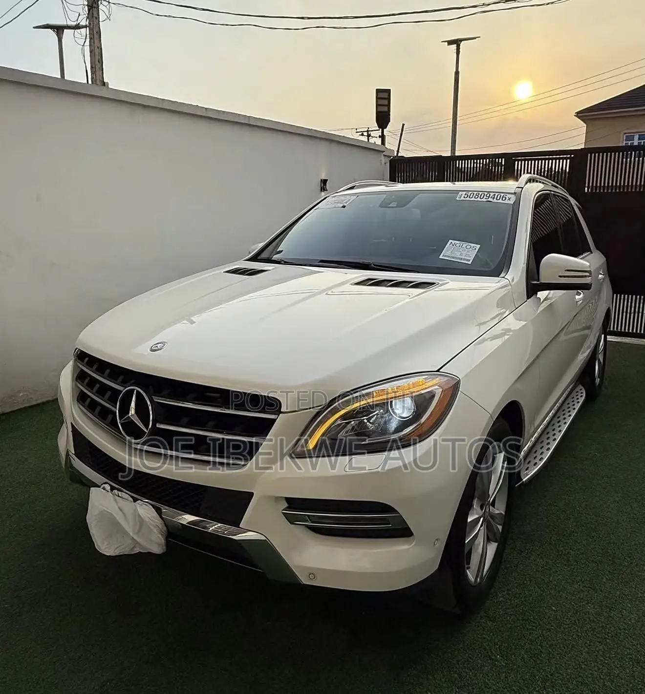 Mercedes-Benz M Class ML 350 4Matic 2013 White