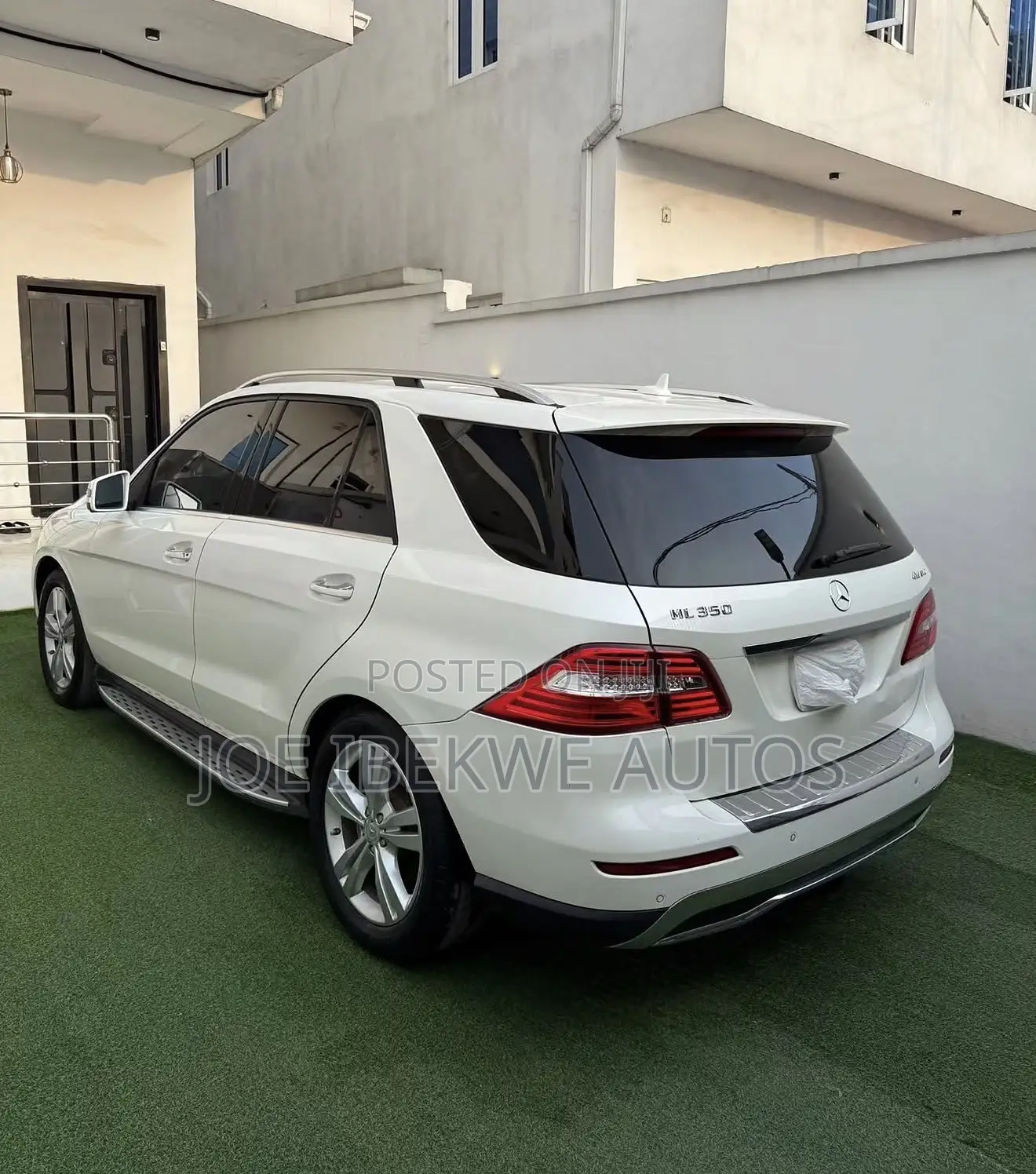 Mercedes-Benz M Class ML 350 4Matic 2013 White