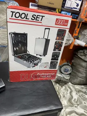 499PCS Professional Tool Set –Complete Hand Tool Kit With Trolley Case