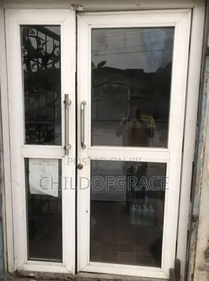 Neatly Used Shop Glass Door for Sale