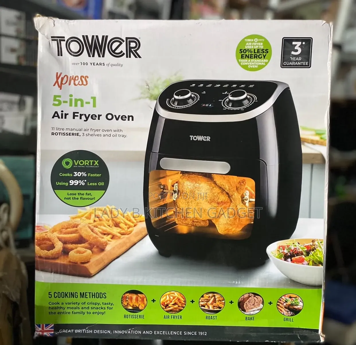 Tower 5 in 1 Air Fryer Oven