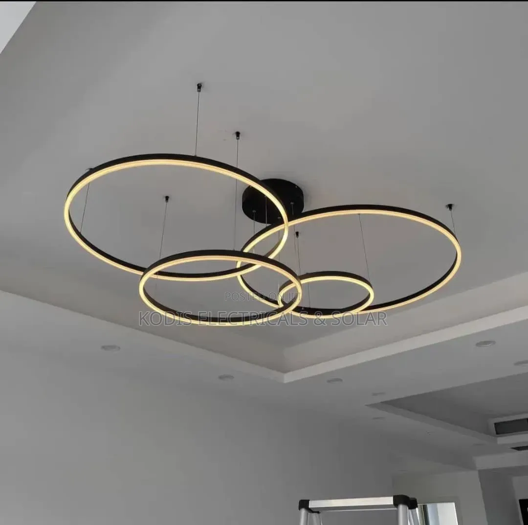 4 Rings Luxury LED Chandelier Lightings