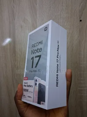 New Xiaomi Redmi Note 17 Pro Max 512 GB Black