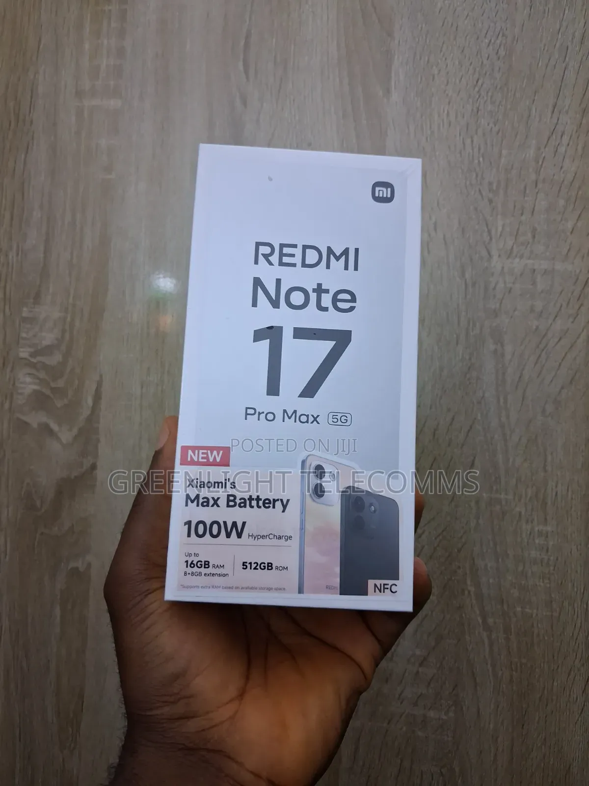 New Xiaomi Redmi Note 17 Pro Max 512 GB Black