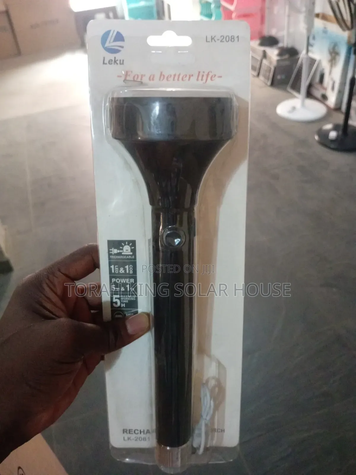 Rechargeable Led Torch LK - 2081