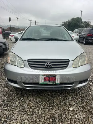 Toyota Corolla Sedan 2003 Silver